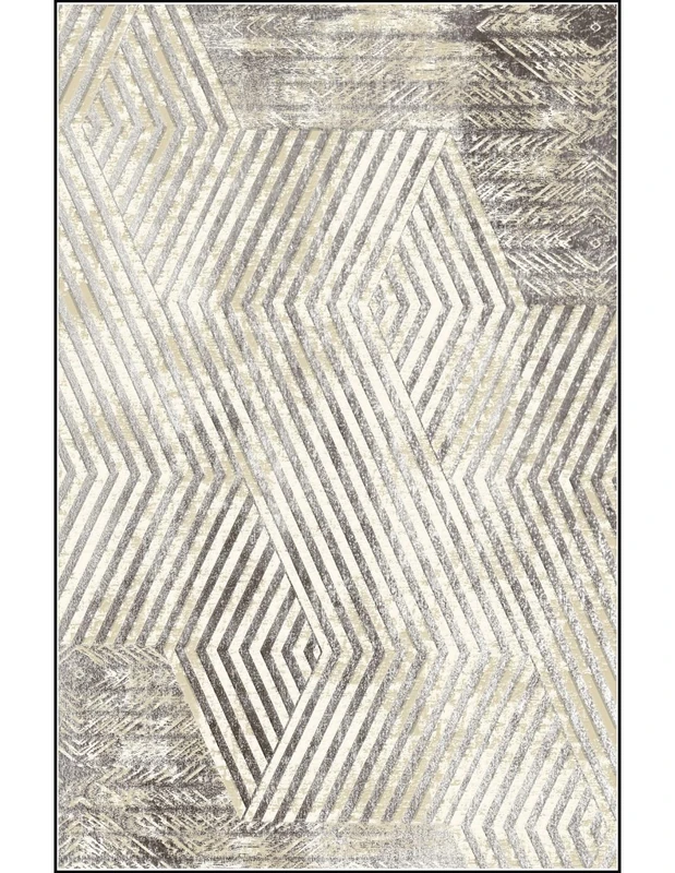 MANI TEXTILE Borrow Rug, Grey, 160 x 230 cm - Image 1