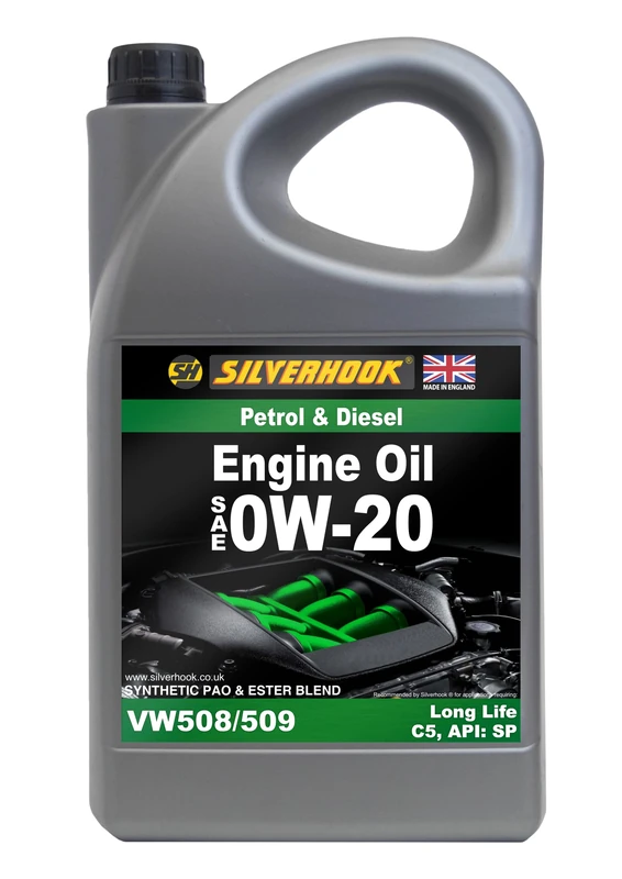 Silverhook 0W-20 Engine Oil VW 508/509 5 Litre