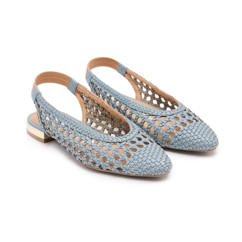 GIOSEPPO Women's Argirit Ballet Flats, Sky Blue, 4 UK