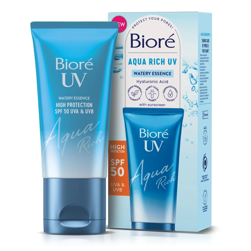 Biore UV Aqua Rich Water Essence Sunscreen SPF 50, 50ml