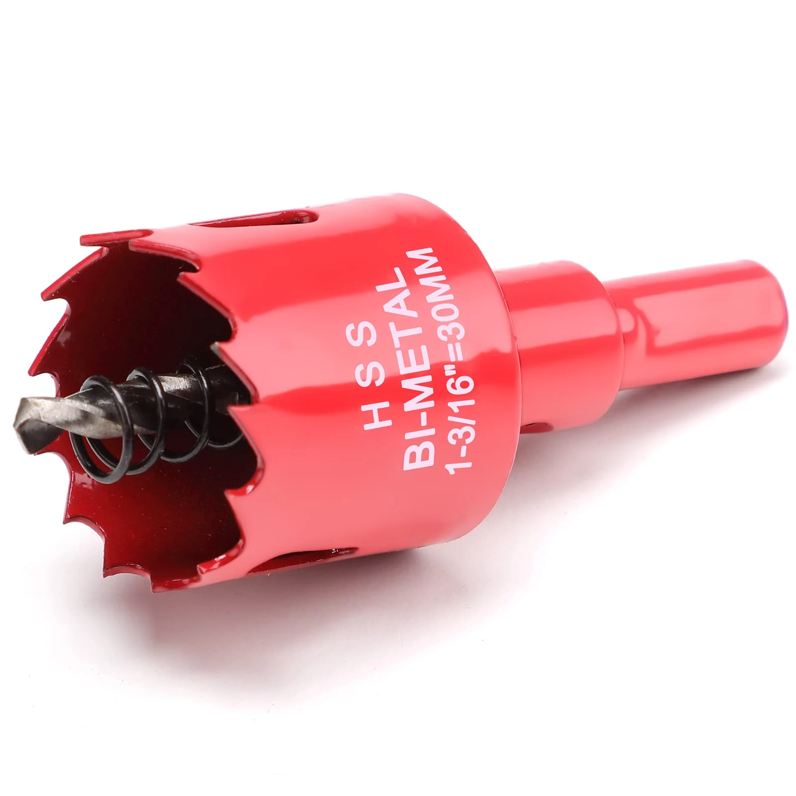 30mm Hole Saws Cutter, HSS Bi-Metal Drill Bit for Wood, Plastic, UPVC, Fiberglass and Plasterboard