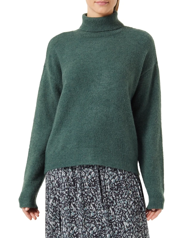 Desires Women's GEA High Neck Pullover, 4112 Jungle Green, S