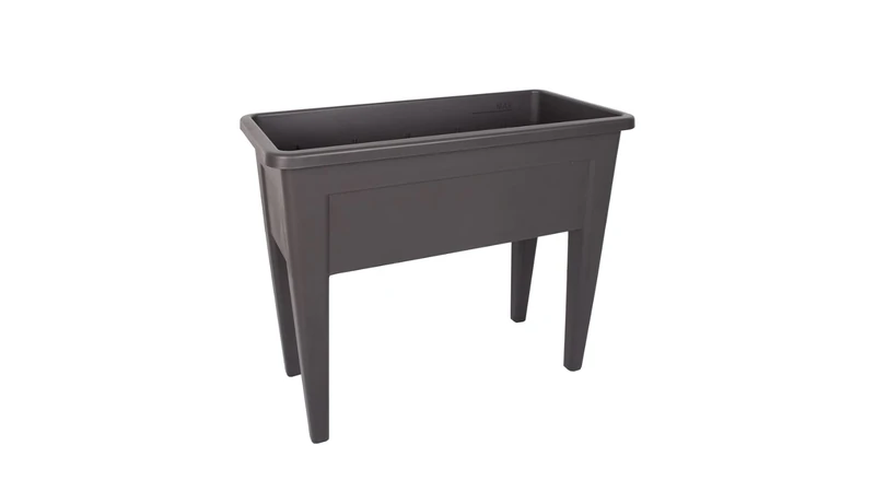 Artevasi Venezia Grow Box With Self Irrigation System, Indoor or Outdoor, 80cm long, 69cm high, Anthracite