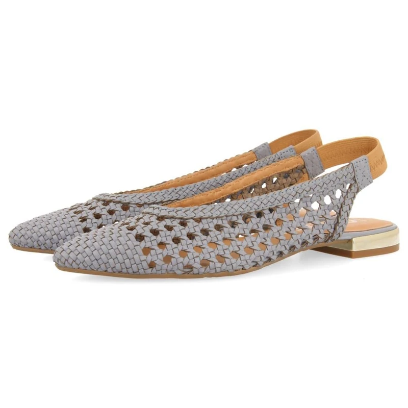 GIOSEPPO Argirita, Women's Ballet Shoes, Light Blue, 8.5 UK