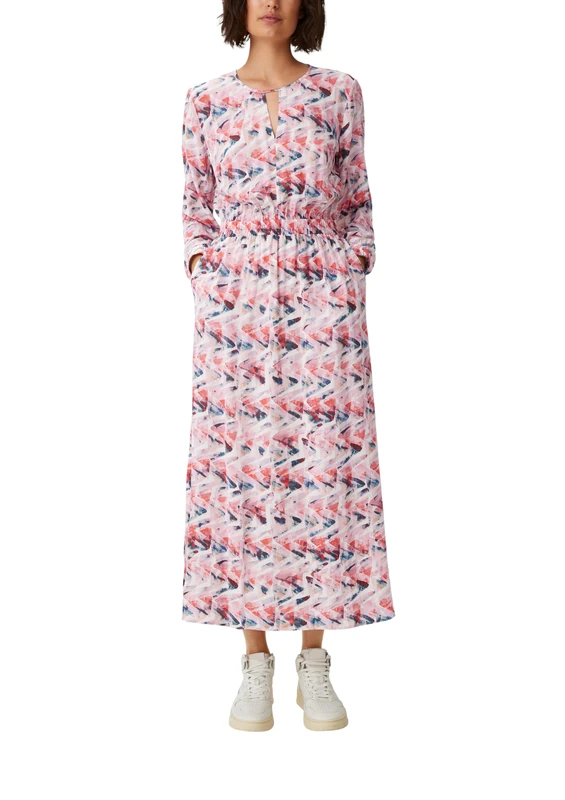 Comma CI Women's 2136118 Dress, 42A5, 12