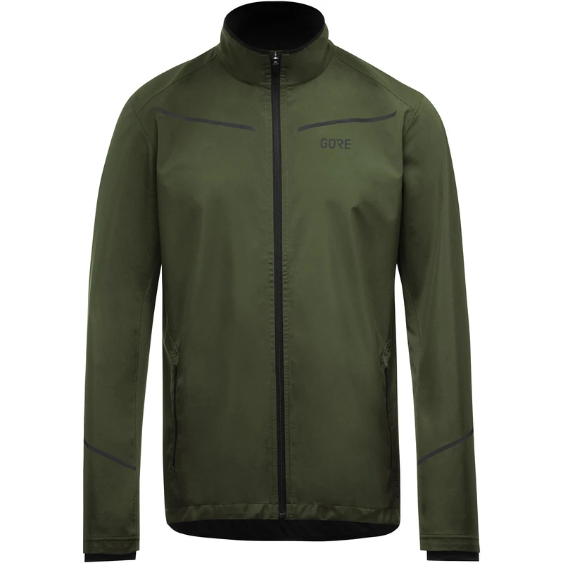 GORE WEAR Mens R3 Partial Gore-tex Infinium Jackets, Utility Green, XXL EU