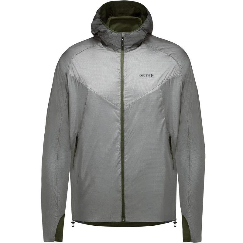 GOREWEAR R5 GORE-TEX INFINIUM™ Insulated Jacket, Lab Gray / Utility Green, S