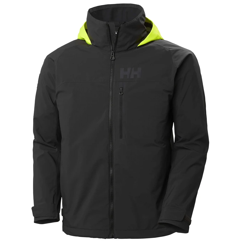 Helly Hansen Mens HP Racing Hooded Jacket - Ebony, M