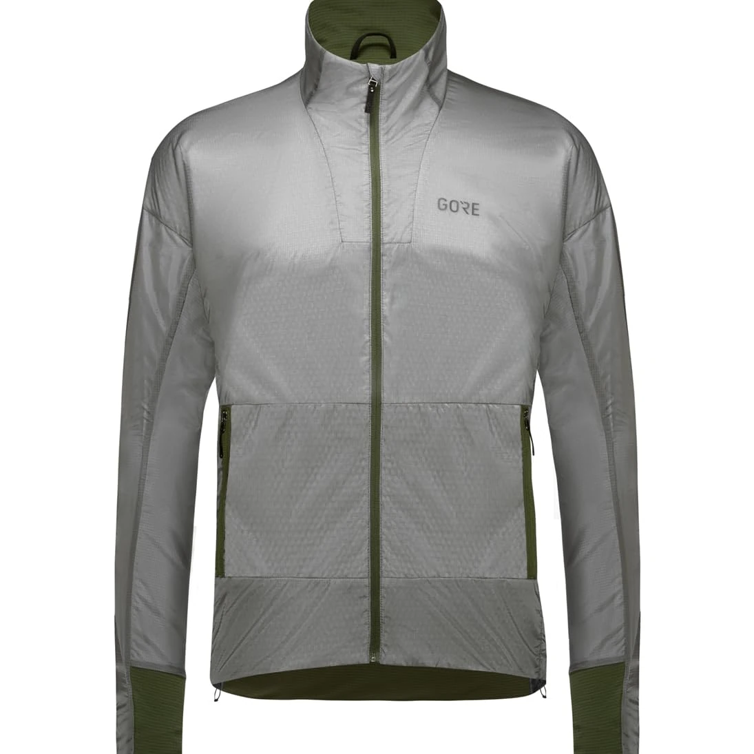 GOREWEAR Drive Jacket Mens, Lab Gray/Utility Green, S