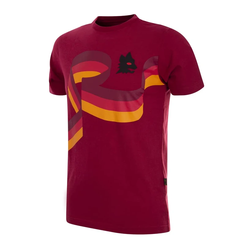 AS Roma Copa Unisex Adult T-Shirt, red, S