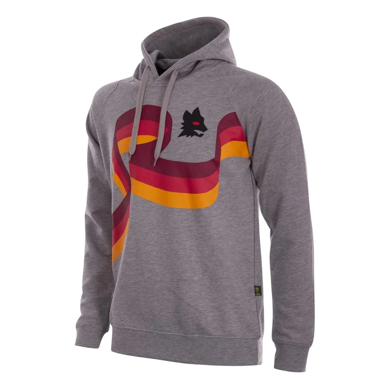 AS Roma Copa Unisex Adult Hoodie, grey, L