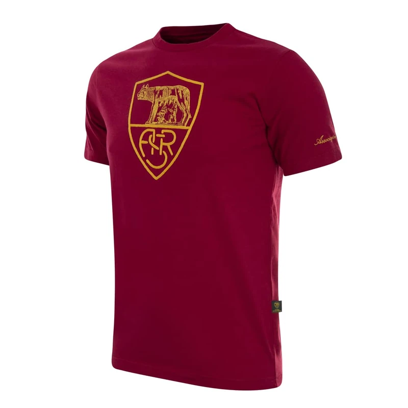 AS Roma Copa Unisex Adult T-Shirt, red, XL