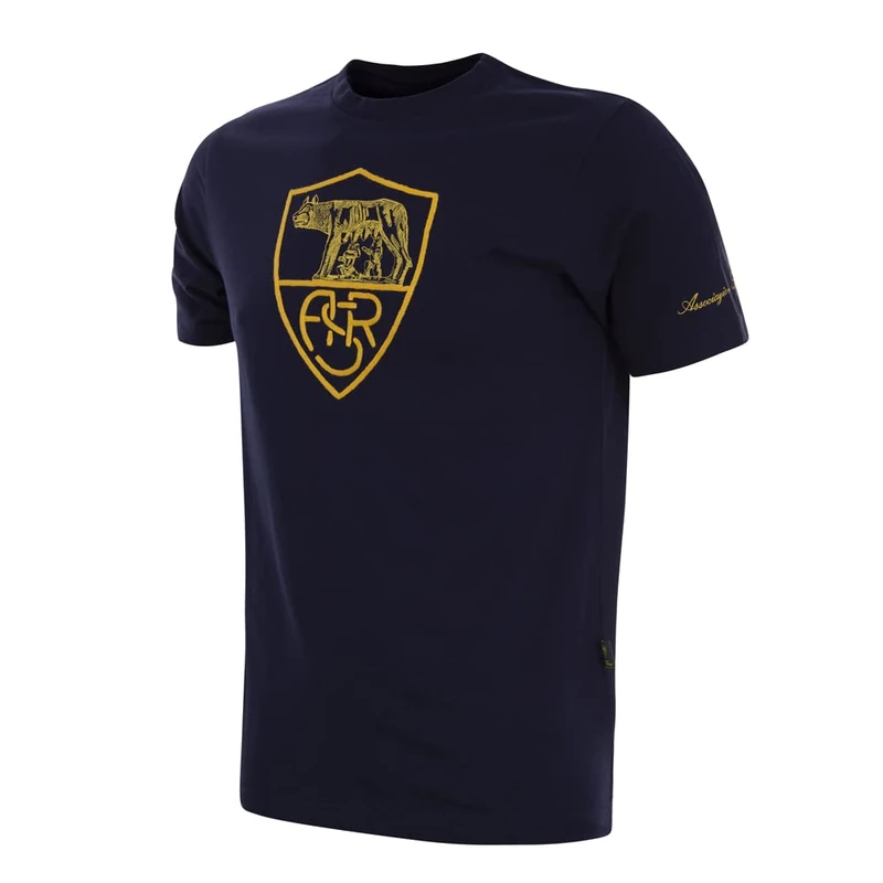 AS Roma Copa Unisex Adult T-Shirt, Blue, M