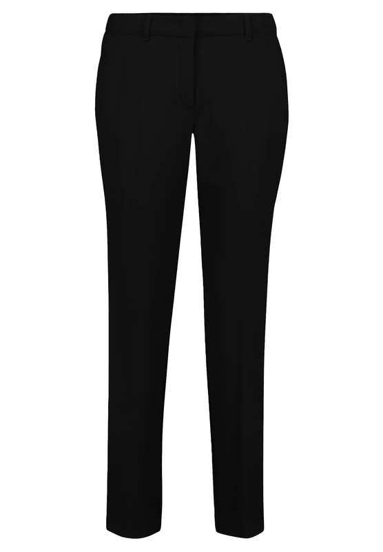 Betty & Co Women's Suit Trousers with Pockets, Black, 10