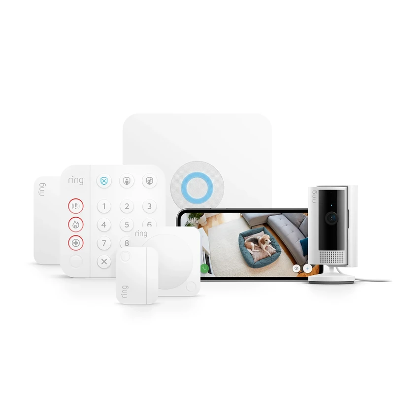 Ring Alarm S Pack + Indoor Cam (Gen 2) - Alexa, Assisted Monitoring