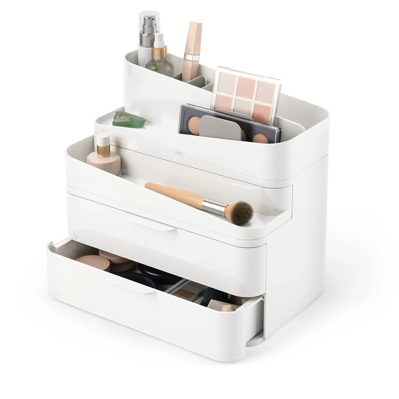 Umbra GLAM ORGANIZER LARGE WHT/GRY