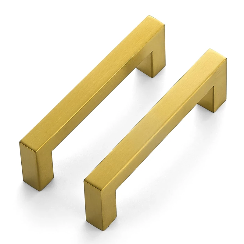 Ravinte Hardware Gold Cabinet Handles Drawer Pulls 3.75 Inch CC 25 Pack