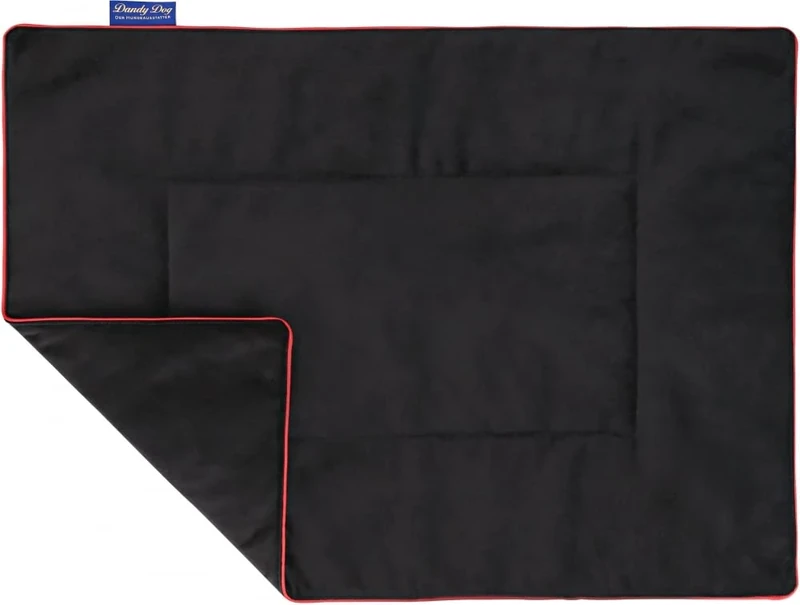 Dandy Dog Dog Blanket Magic Velvet Black Washable Velvet Cuddly Robust Quality Made in Germany –