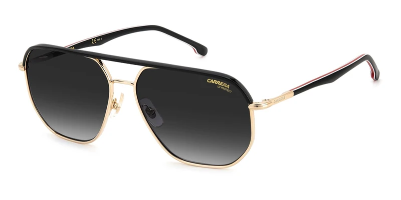 Carrera 304/S Gold striped black 59/15/145 MAN Sunglasses