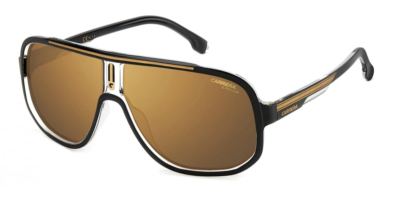 Carrera 1058/S Black gold 63/11/135 MAN Sunglasses - Image 1