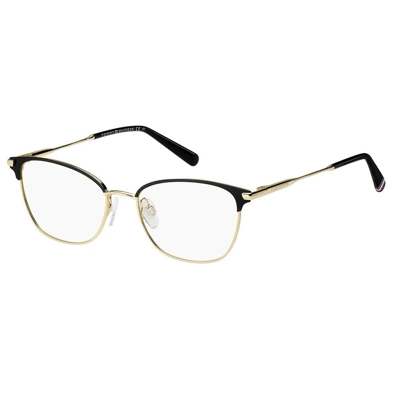 TOMMY HILFIGER TH 2002 2M2 BLACK GOLD 52/17/140 WOMAN Eyewear Frame - Image 1