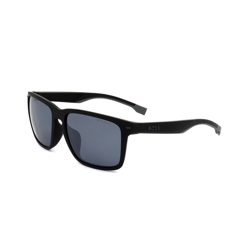 HUGO BOSS BOSS 1542/F/S MATTE BLACK GREY 59/17/140 MAN Sunglasses