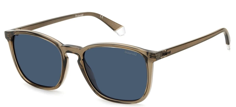 Polaroid Pld 4139/s 09Q/C3 BROWN Sunglasses Unisex Polycarbonate, Standard, 19