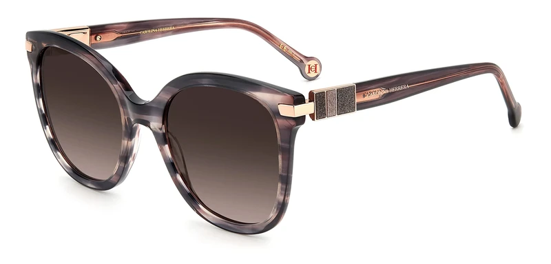 CAROLINA HERRERA Women's HER 0134/S Sunglasses, 1ZX, 55 - Image 1