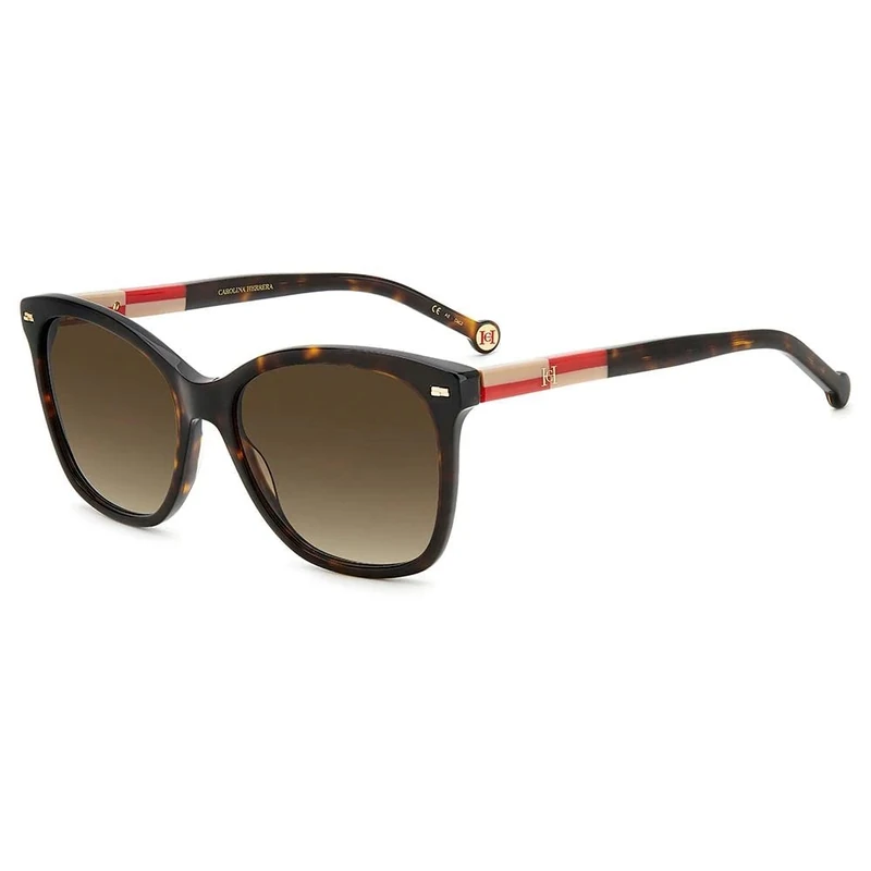 Her 0137/s O63/HA HAVANA RED Sunglasses Unisex Acetate, Standard, 17