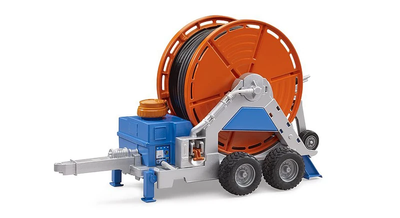 Bruder 02034 Irrigation Trailer – 1:16 Scale Farm Attachment Toy, Compatible with Bruder Tractors & Implements, Ages 4+