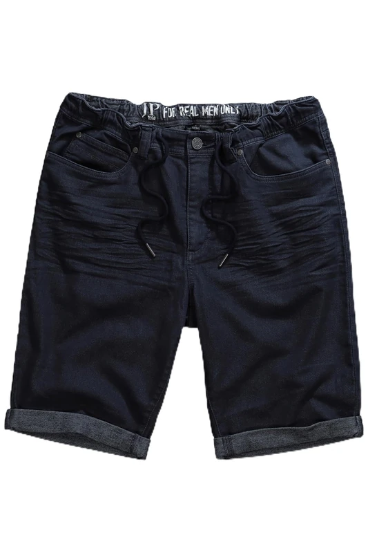 JP 1880 Men's Superstretch 5-Pocket Bermuda, Midnight Blue Matte, XL