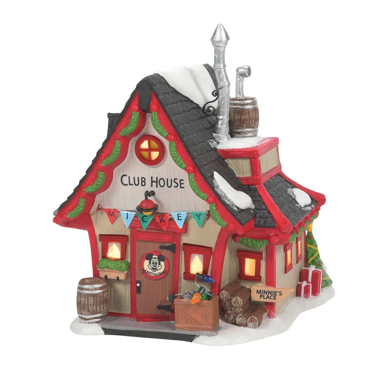 Department 56 Lit Building, Resin, Multicolor, 7.6 Inch - Image 1