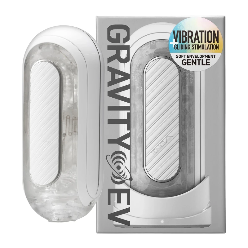 Tenga Flip O (Zero) Electronic Vibrations White 7x8x18 cm