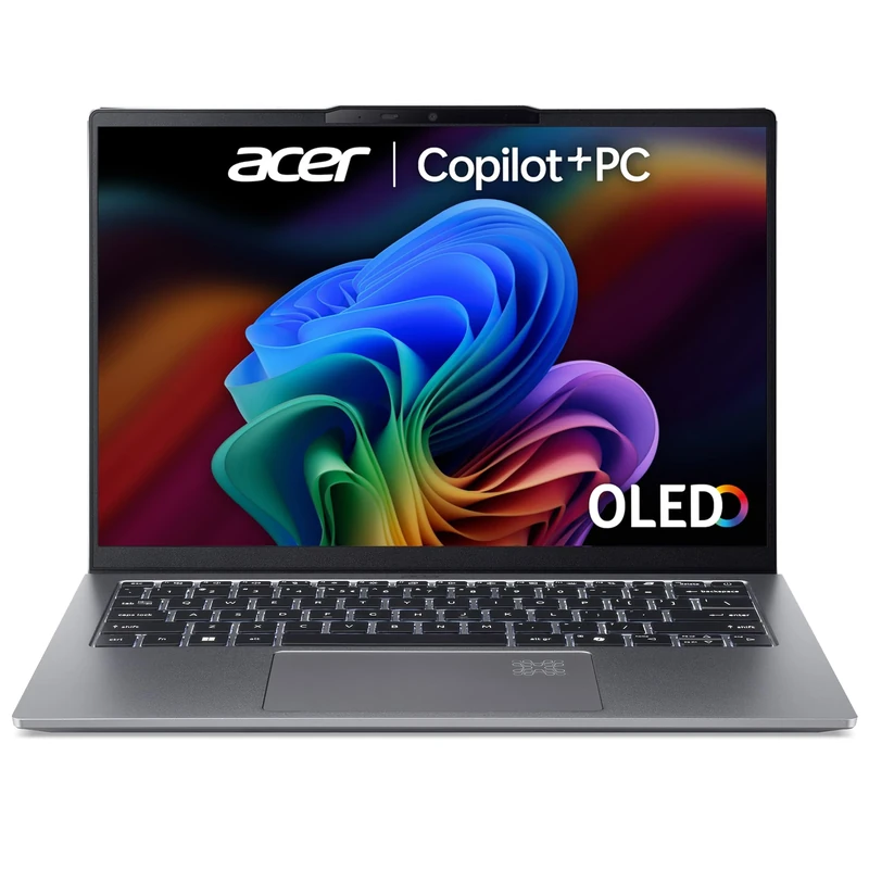 Acer Swift Go 14 AI SFG14-64 Co-Pilot+ Laptop - AMD Ryzen AI 5 340, 16GB, 1TB SSD, Integrated Graphics, 14" WUXGA OLED, Windows 11, Silver