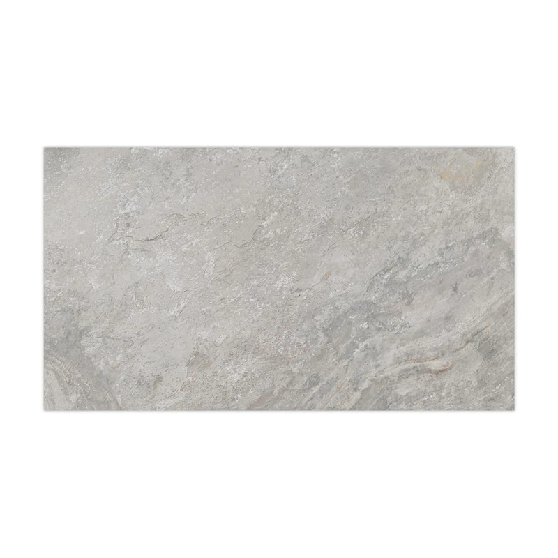 PORCELANOSA - 100323915 Rectangular Porcelain, 6, Ceramic Image Silver 33.3X59.2,Grey