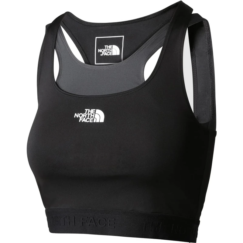 The North Face Tech Sports Bra TNF Black-Asphalt Grey XS