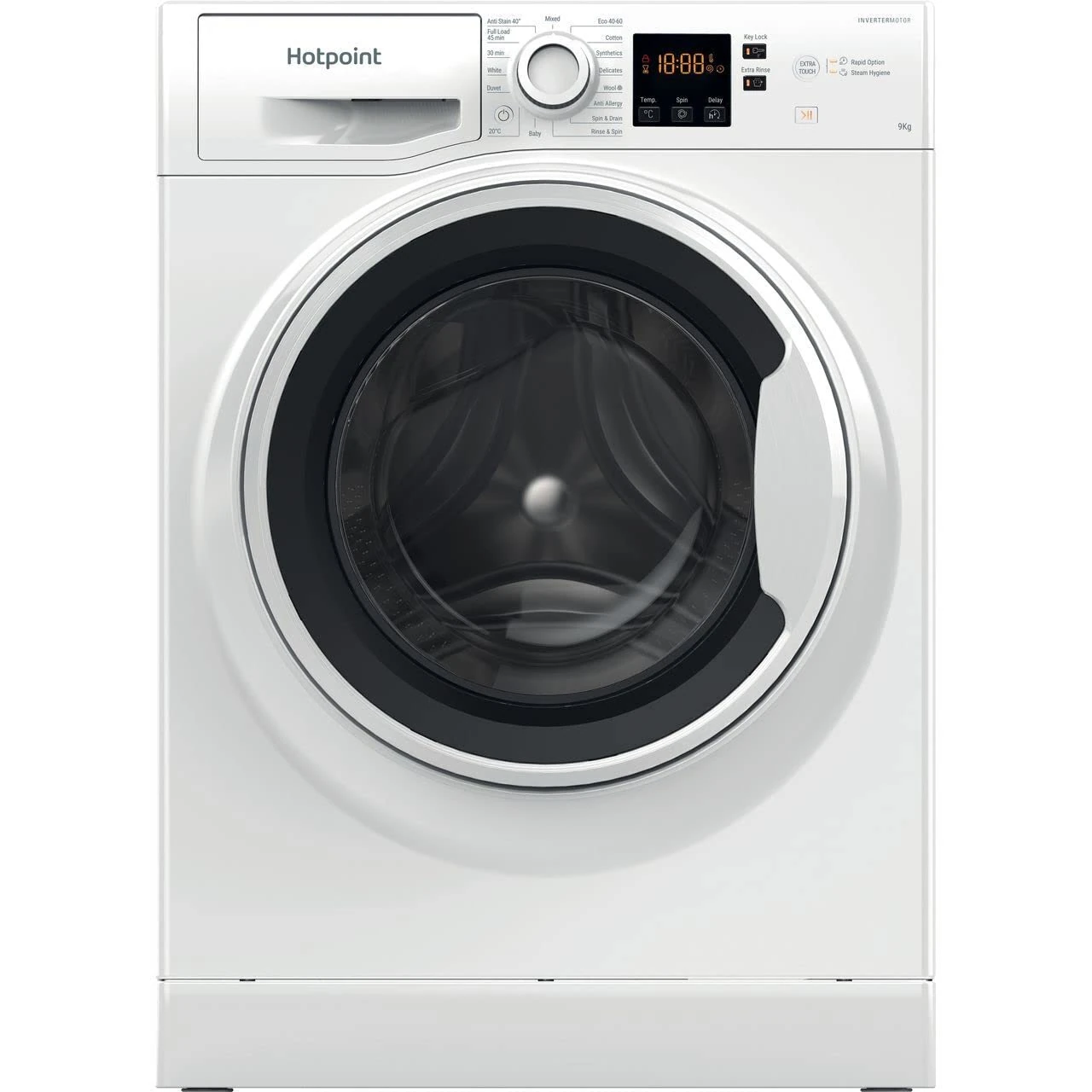 Hotpoint NSWA945CWWUKN 9kg Washing Machine with 1400 rpm - White - B Rated