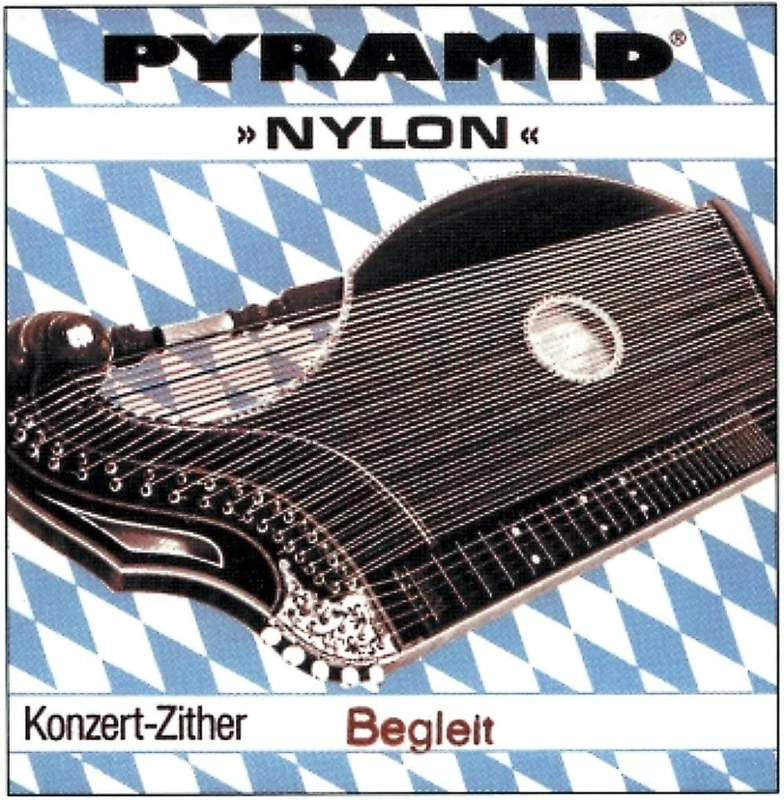 Pyramid Zither Strings Nylon. Concert zither set 602/Bg.