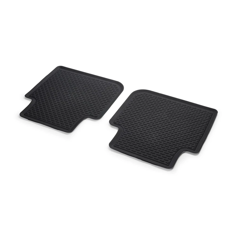Volkswagen 5NA061512A82V Rubber Floor Mats Premium All-Weather Floor Mats 2 x Rear Rubber Mats Only for Allspace