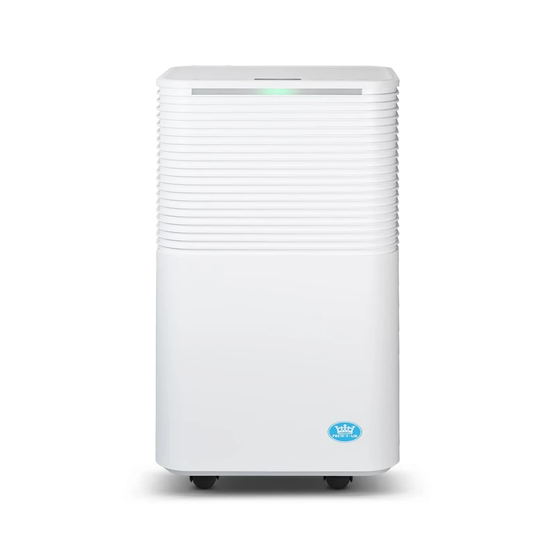 Prem-I-Air 10L Compressor Dehumidifier, Adjustable Humidity, Water Full Alarm, Quiet Operation, Continuous Drain, Washable Filters, Castors, Laundry Drying Mode, For use in Home, Office and Shop.