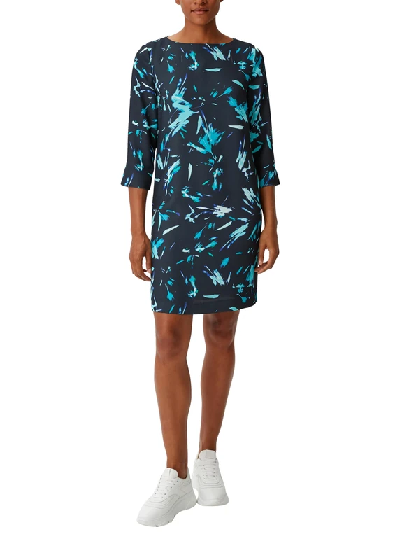 comma Women's 2138037 Dress, 99B4, 6