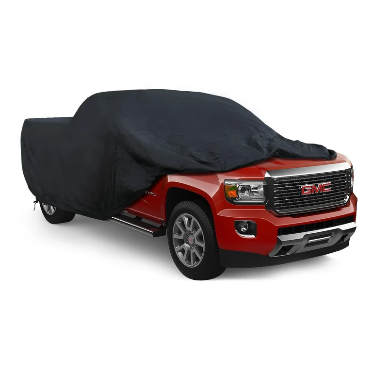 Proadsy 2025 Upgrade Car Cover Compatible with GMC Sierra 1500 Crew Cab Pickup 6.6 Feet Bed 2019-2024 2025 Windproof All Weather Waterproof Sun Rain UV Dust Snow Protection Outdoor Covers