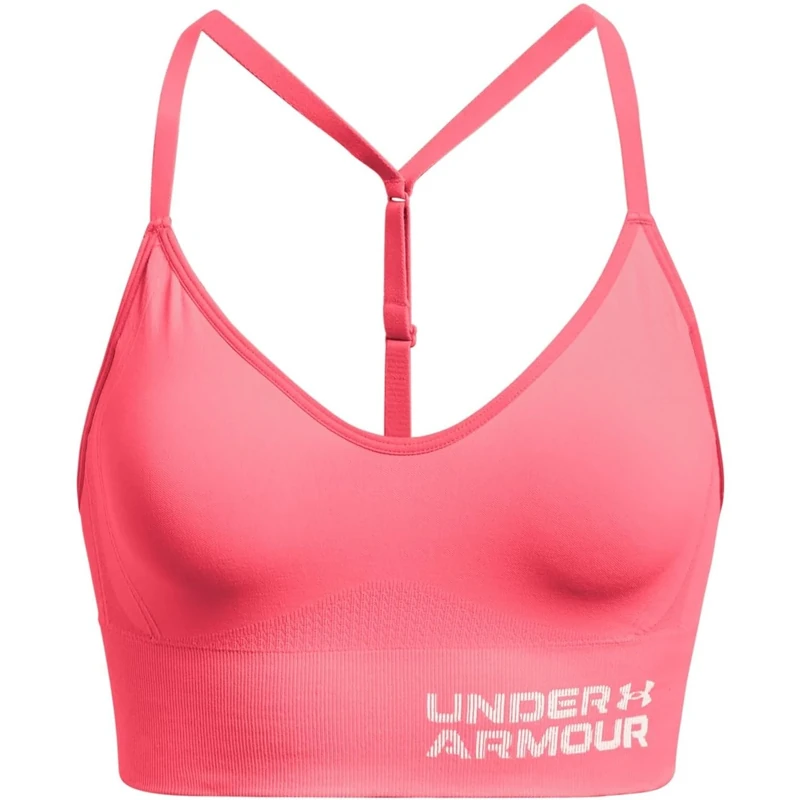 Under Armour Womens Seamless Bra Neo Pink S