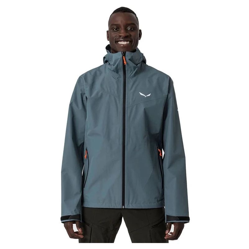 Salewa Puez 2.5L Powertex Men's Waterproof Jacket - Java Blue - Image 1