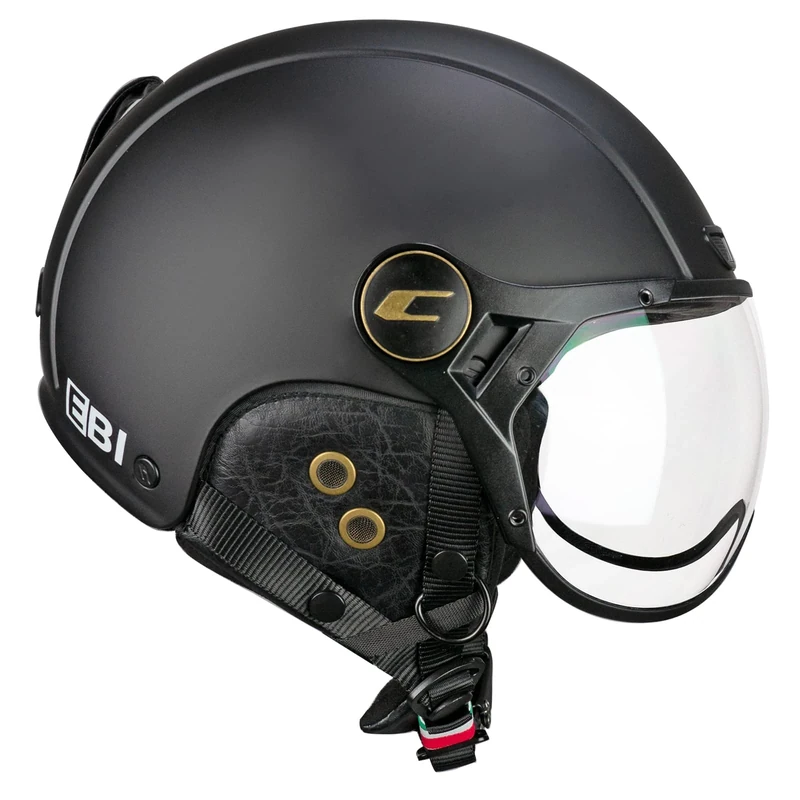 CGM Ebi Unisex Adult Ski Helmet, Opaque Black, L (59 cm)