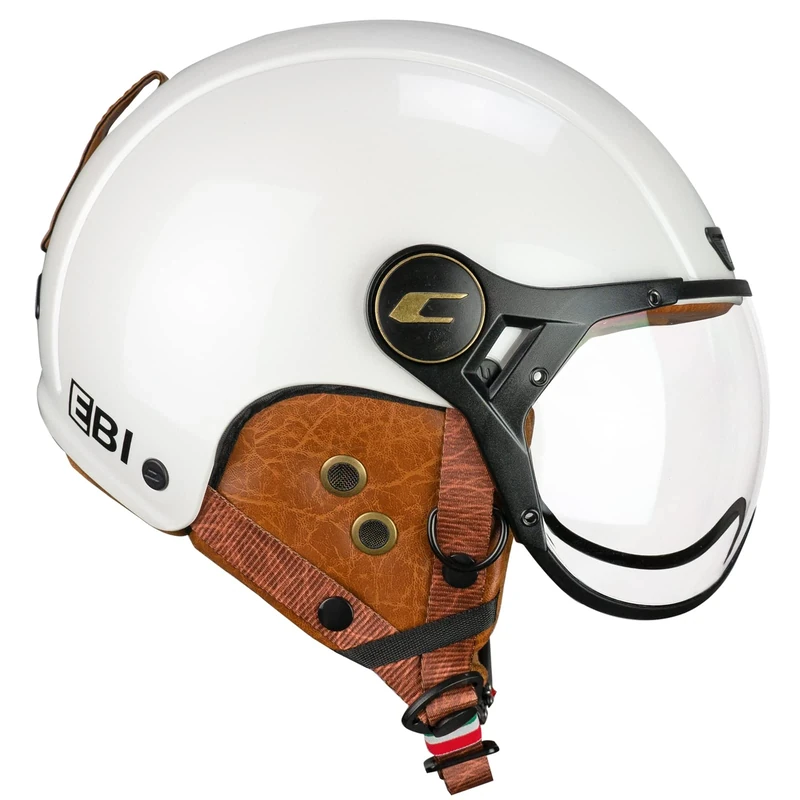 CGM EBI Unisex Adult Ski Helmet, Pearl White, XS (53-54cm)