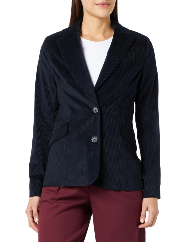 bugatti Women's W4047-45289 Business Suit Jacket, Navy, 8