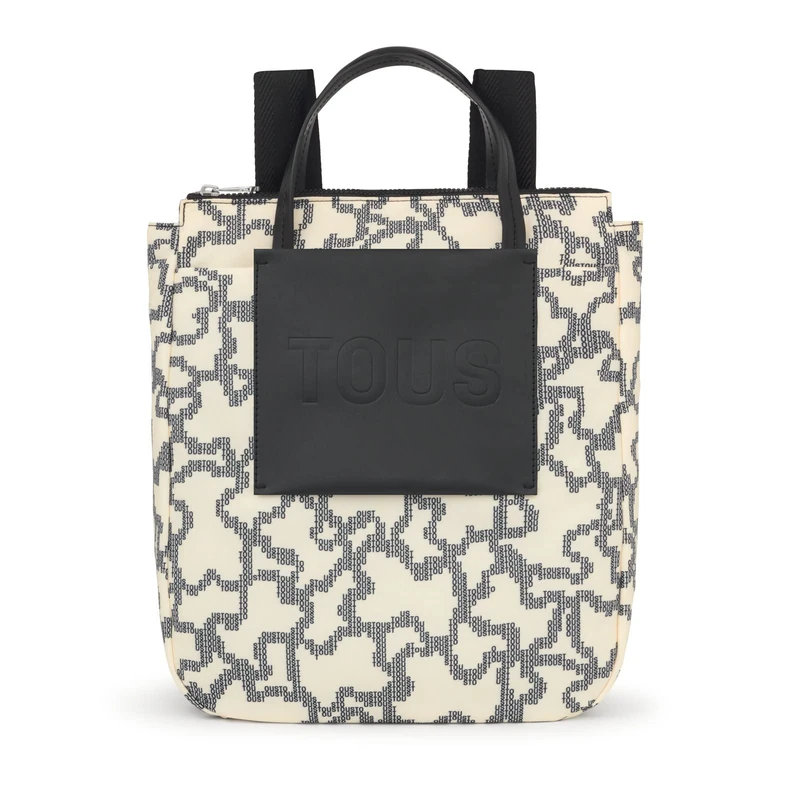 TOUS Backpack Kaos Pix Soft Multi-Beige 395901389, beige, 35x32x12 cm, Backpack Bag