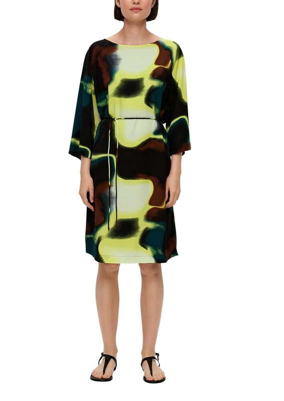 s.Oliver BLACK LABEL Women's Kleid Dress, Black,