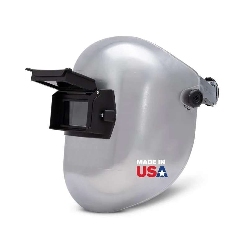 Jackson Safety PL 280 Welding Hood for Pipeline - Flip Front Welding Helmet - Shade 10 (Multiple Headgear Styles and Colors)